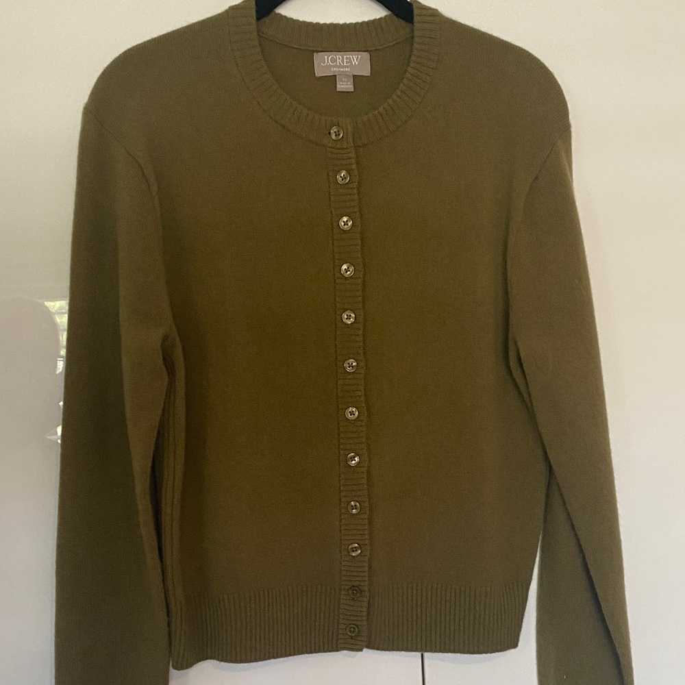 J Crew Perfect Cashmere Cardigan